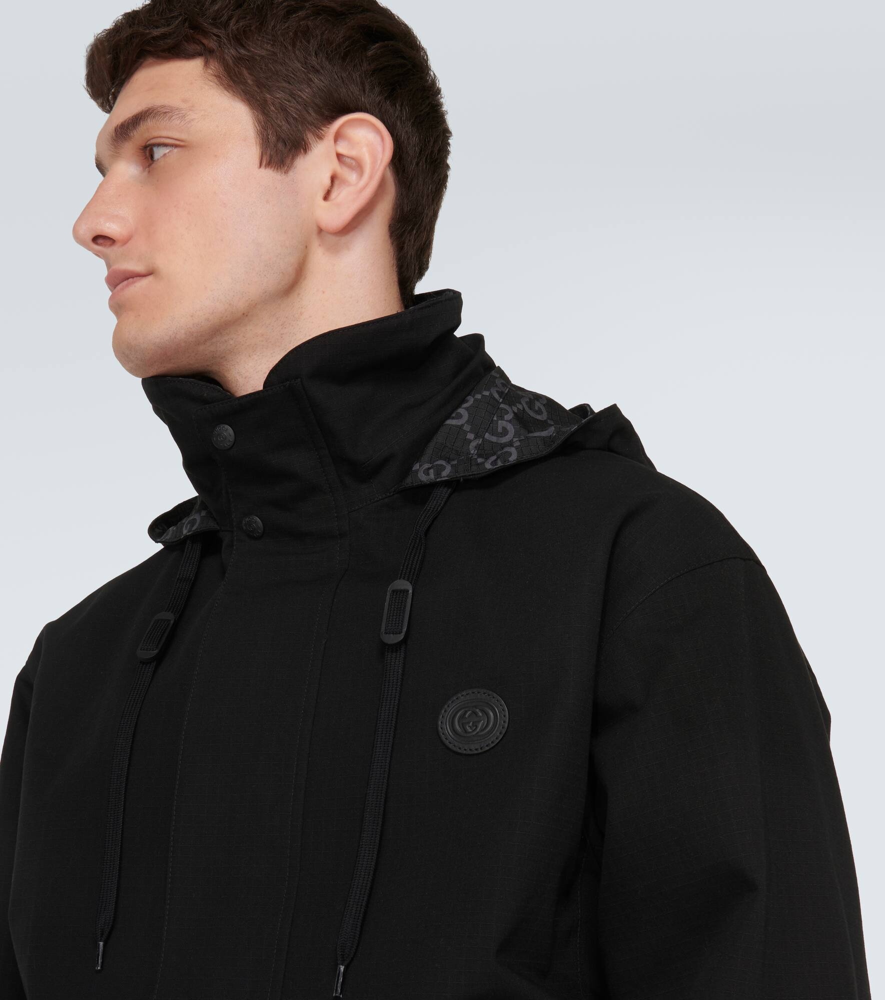 GG reversible ripstop jacket - 7