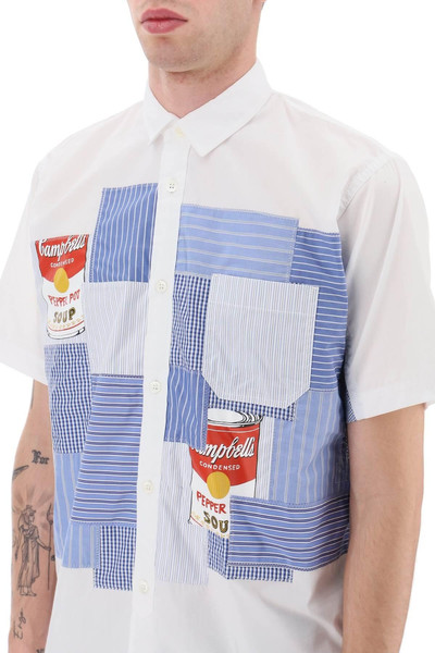 Junya Watanabe MAN SHORT SLEEVE PATCHWORK SHIRT outlook