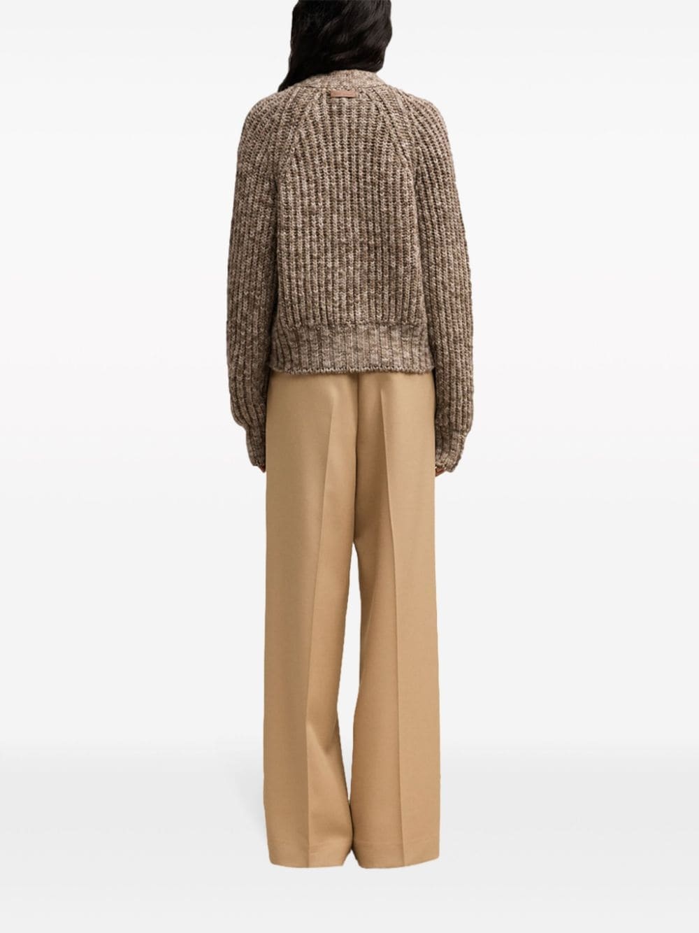 ribbed cardigan - 5