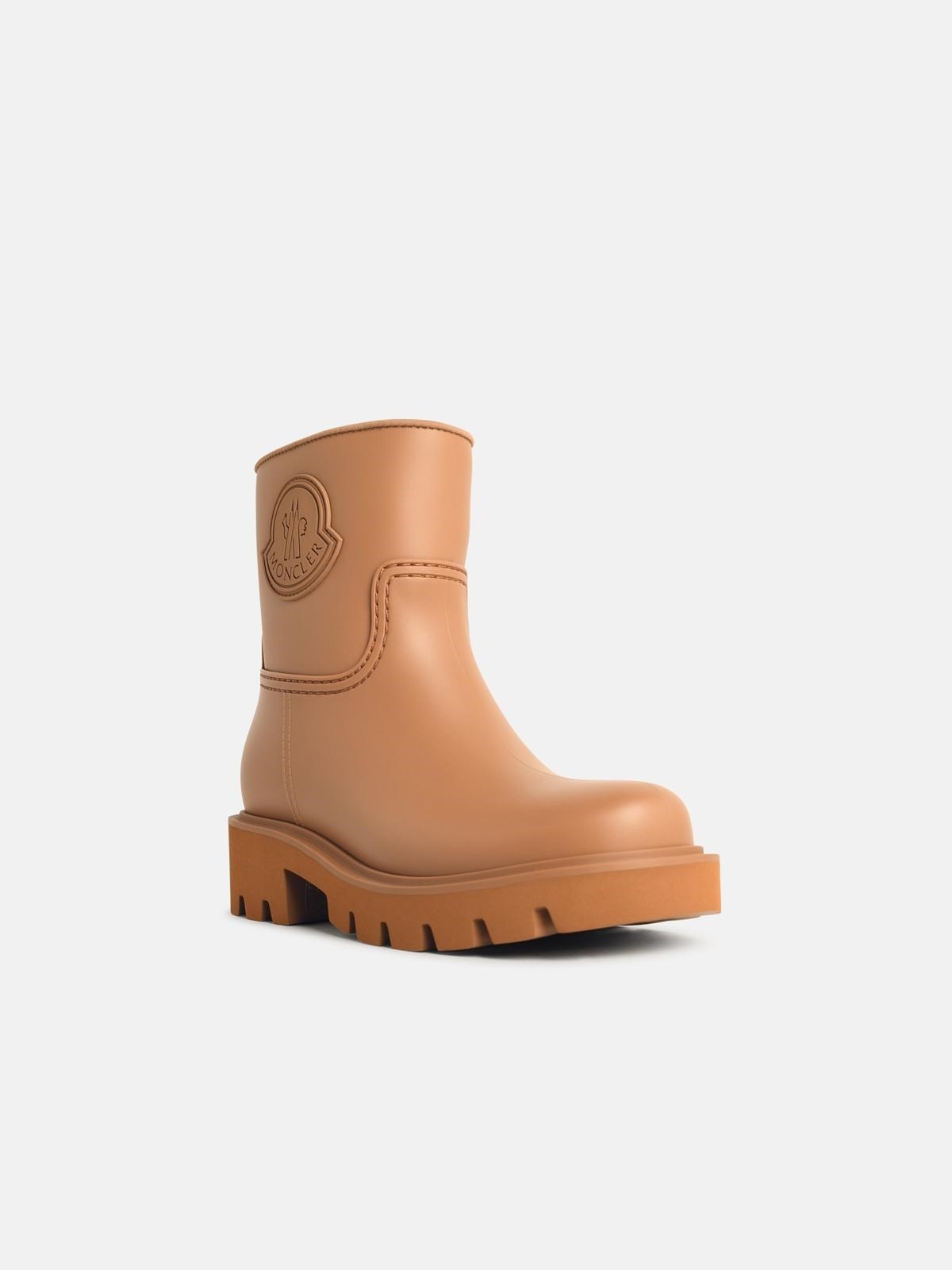 'KICKSTREAM' LIGHT BROWN PVC RAIN BOOTS - 2