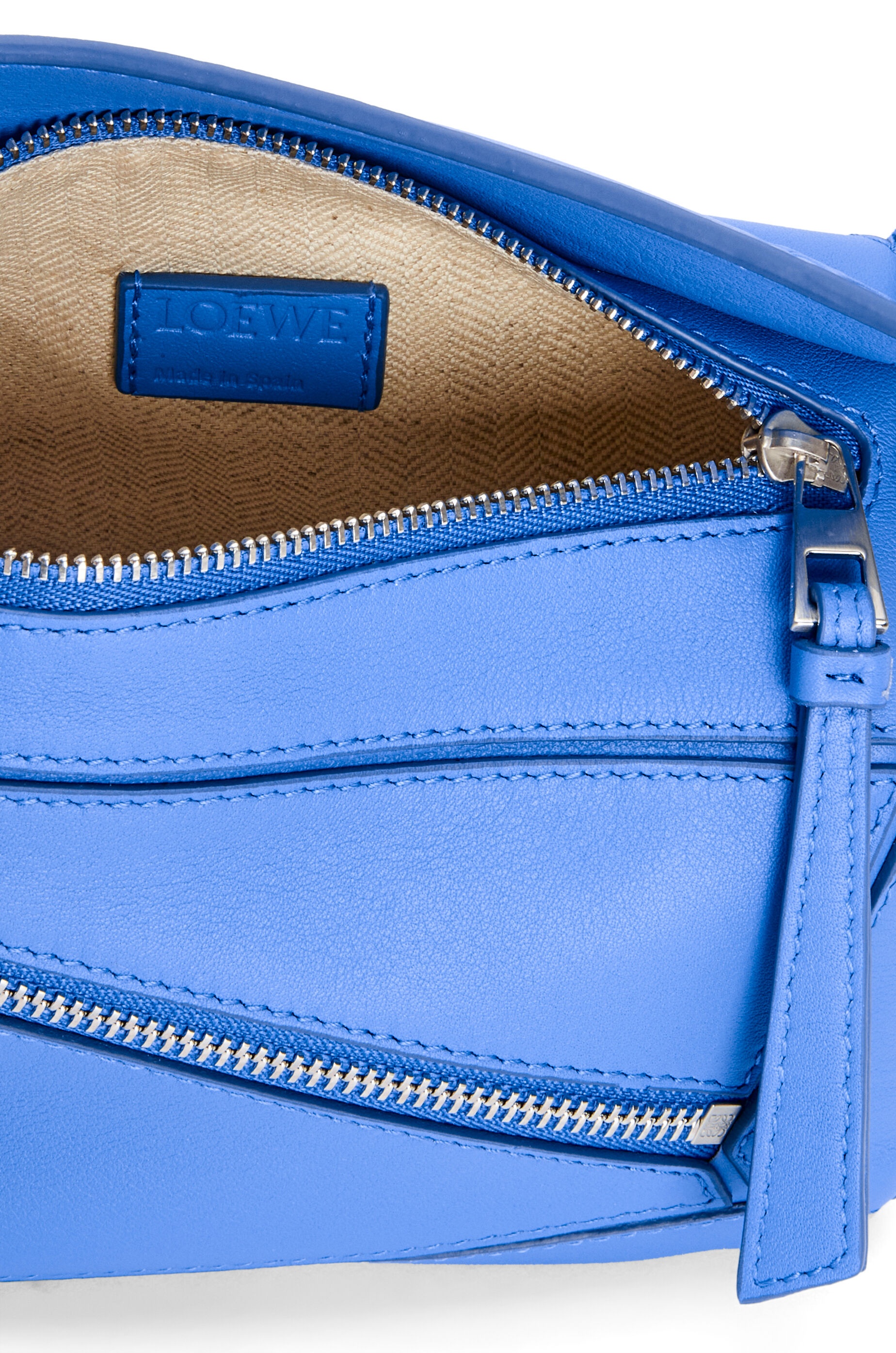 Mini Puzzle bumbag in classic calfskin - 5
