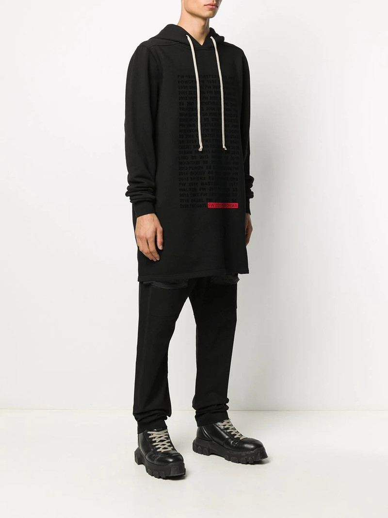 text-print cotton hoodie 3