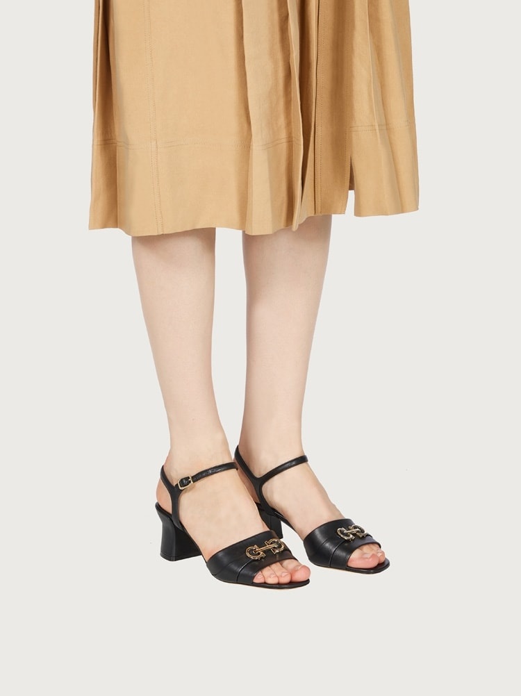 DOUBLE GANCINI SANDAL - 3