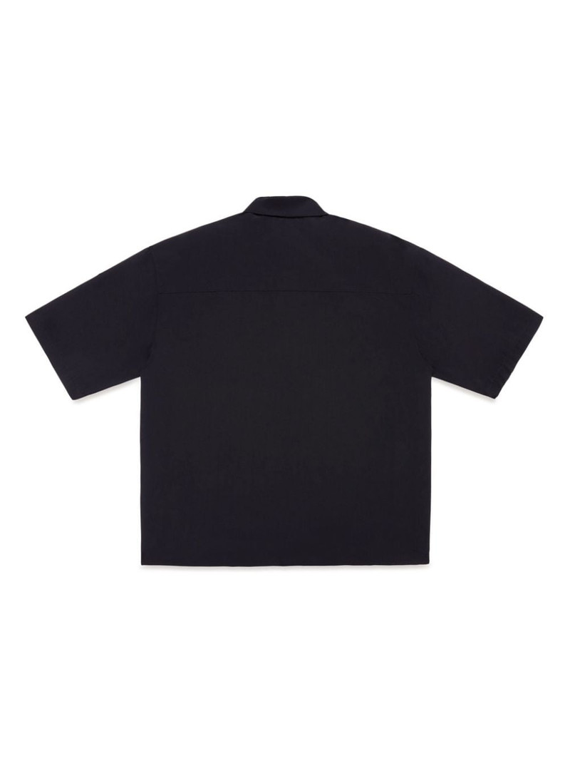 Marcelo Burlon County Of Milan logo-print short-sleeve shirt outlook