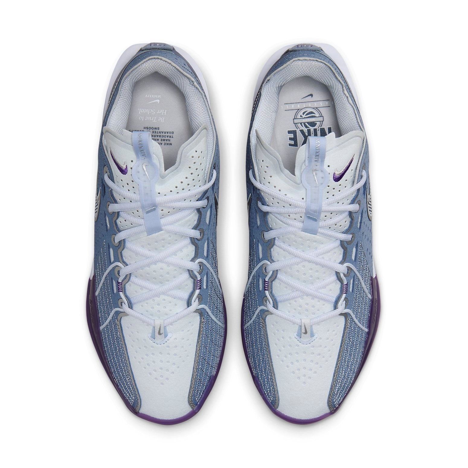 Nike Air Zoom G.T. Cut 3 EP 'Grey Purple' DV2918-400 - 4