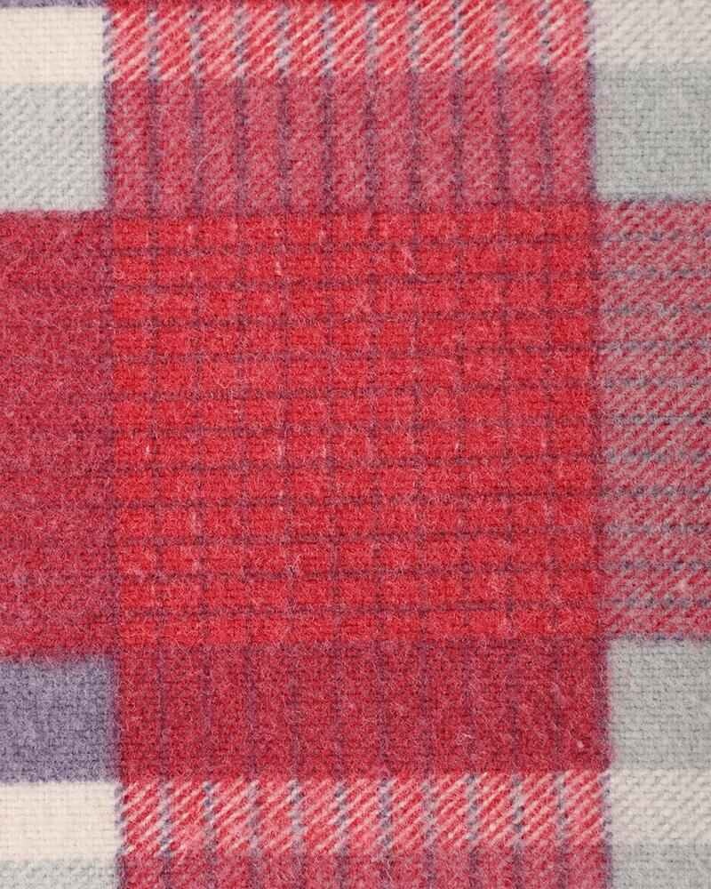 PIONEER KHADI CHECK L/S RED - 3