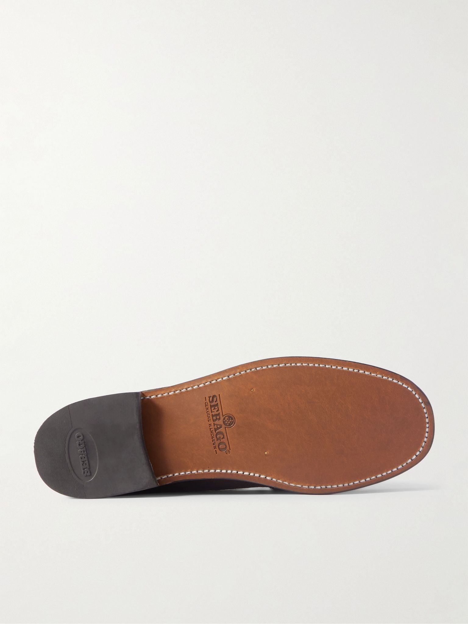 Classic Dan Suede Penny Loafers Brown - 3
