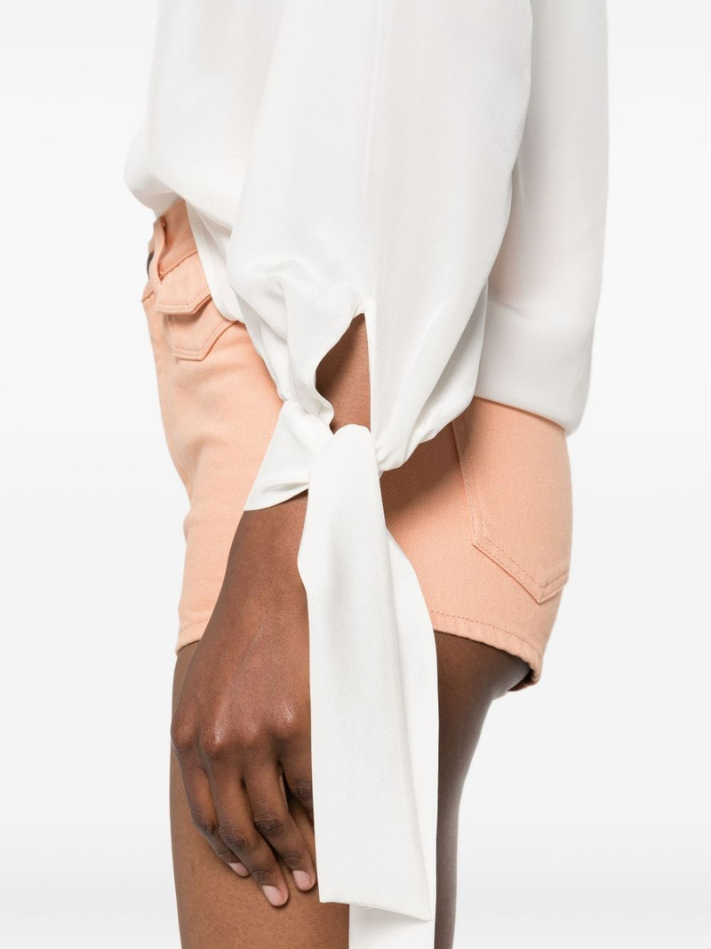 tied-cuff blouse 5