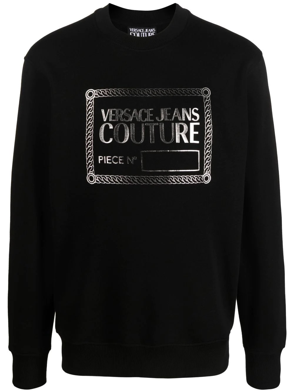 logo crew-neck sweatshirt - 1