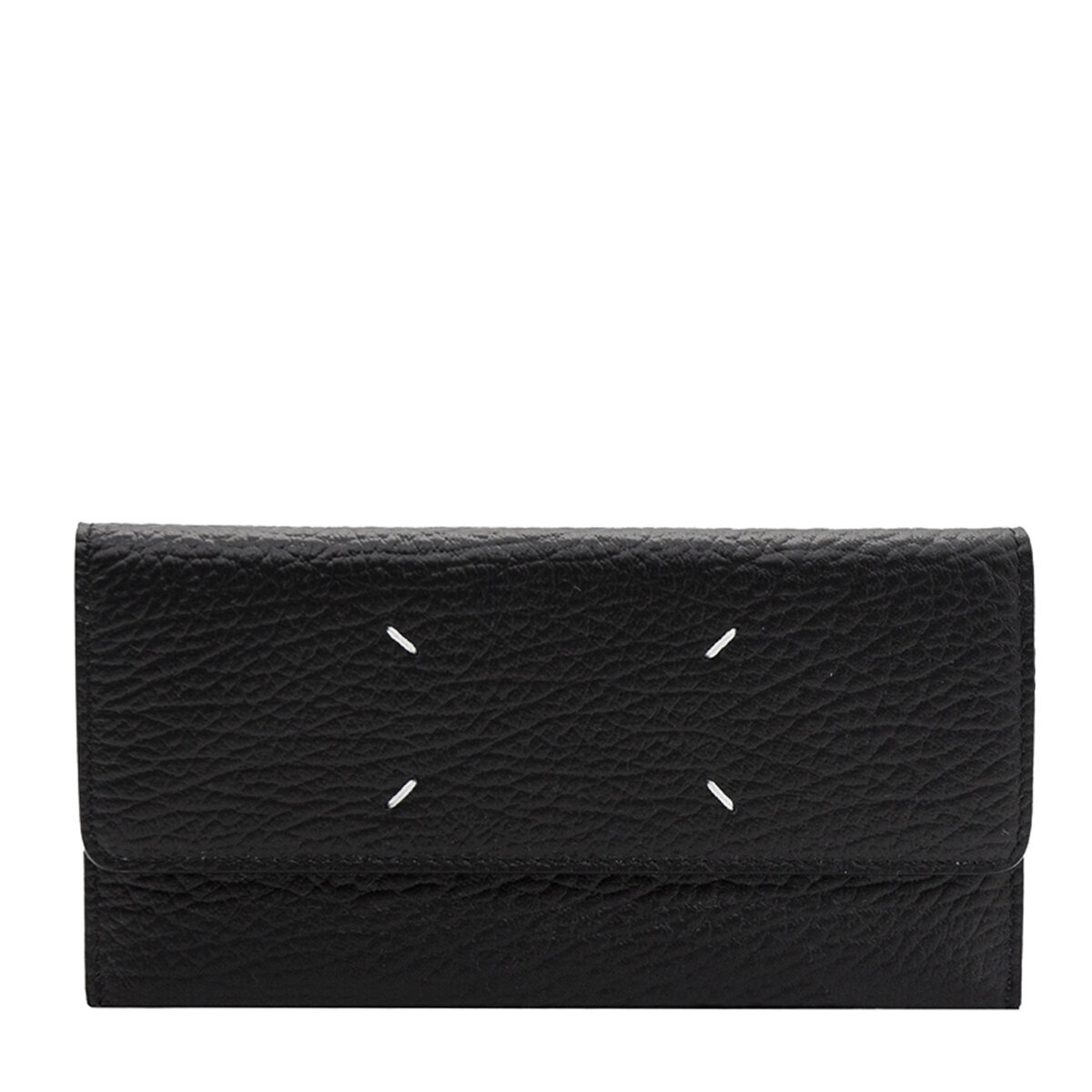 【MAISON MARGIELA】FOLD-OVER SNAP WALLET BLACK Maison Margiela Snap Closure Bi-Fold Wallet Black | eBay