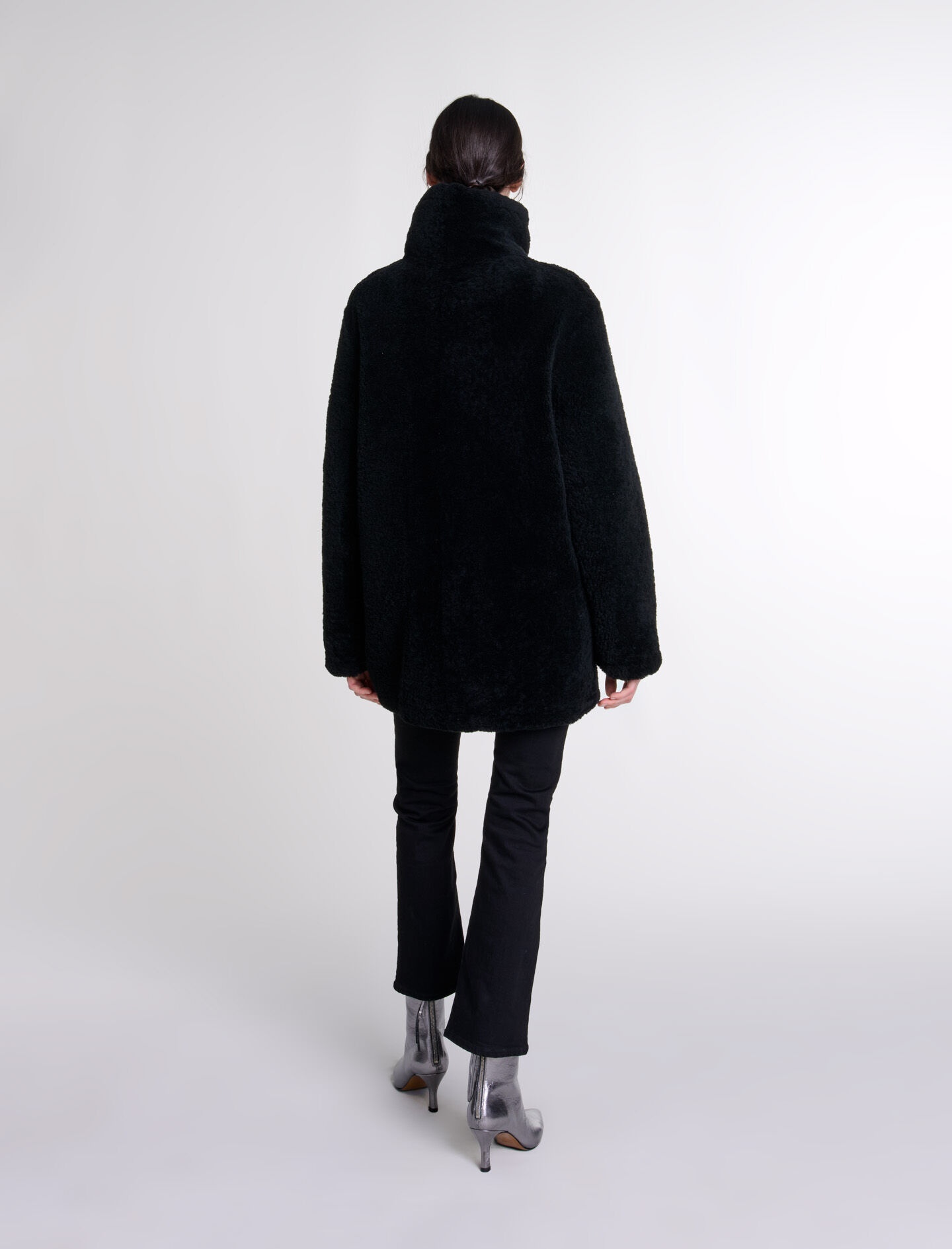 Reversible leather coat - 4