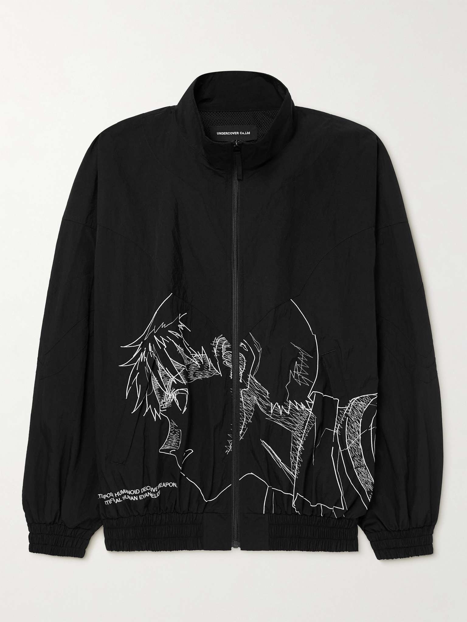 + Neon Genesis Evangelion Embroidered Shell Track Jacket - 1