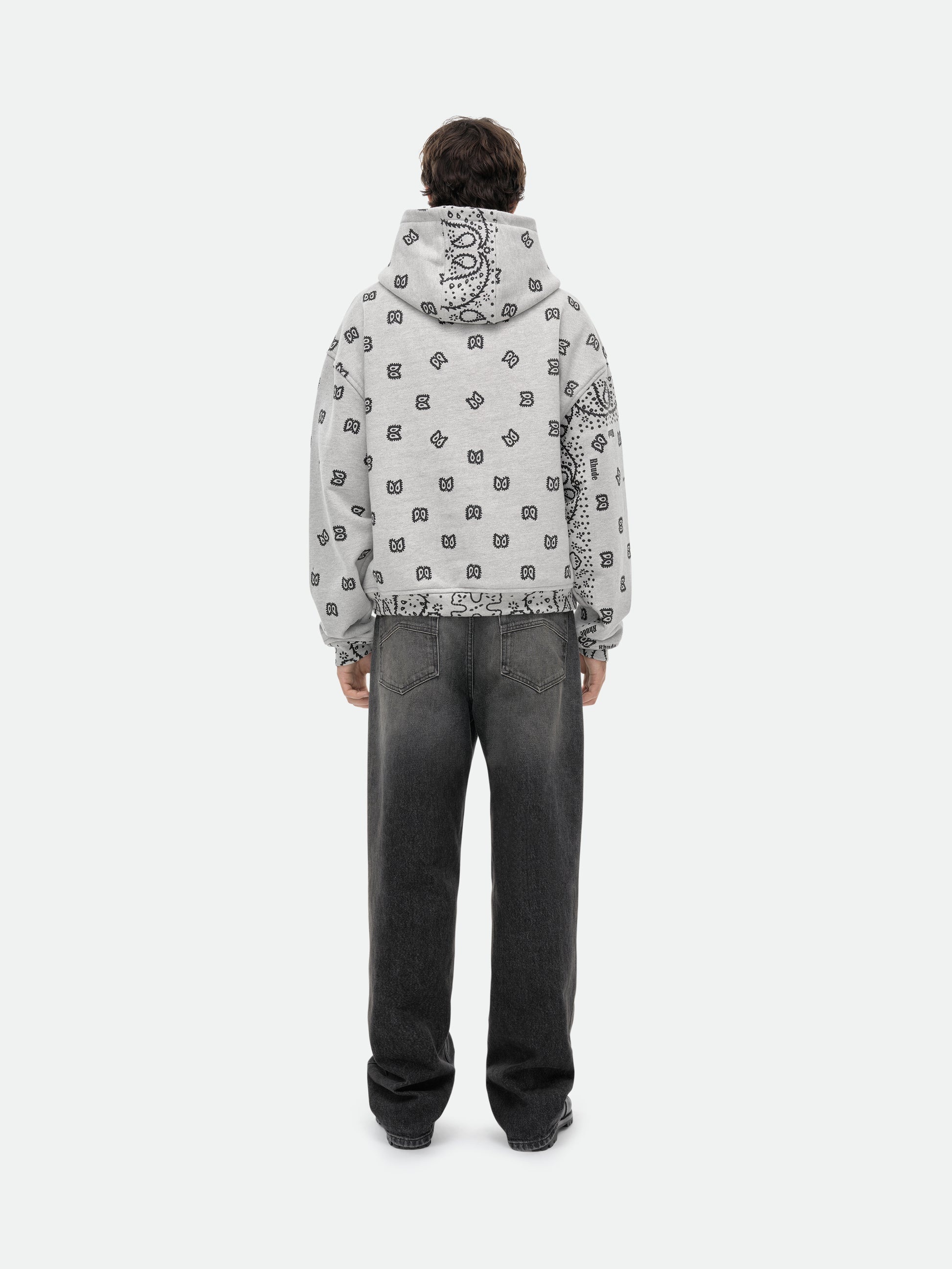 BANDANA PRINT HOODIE - 9