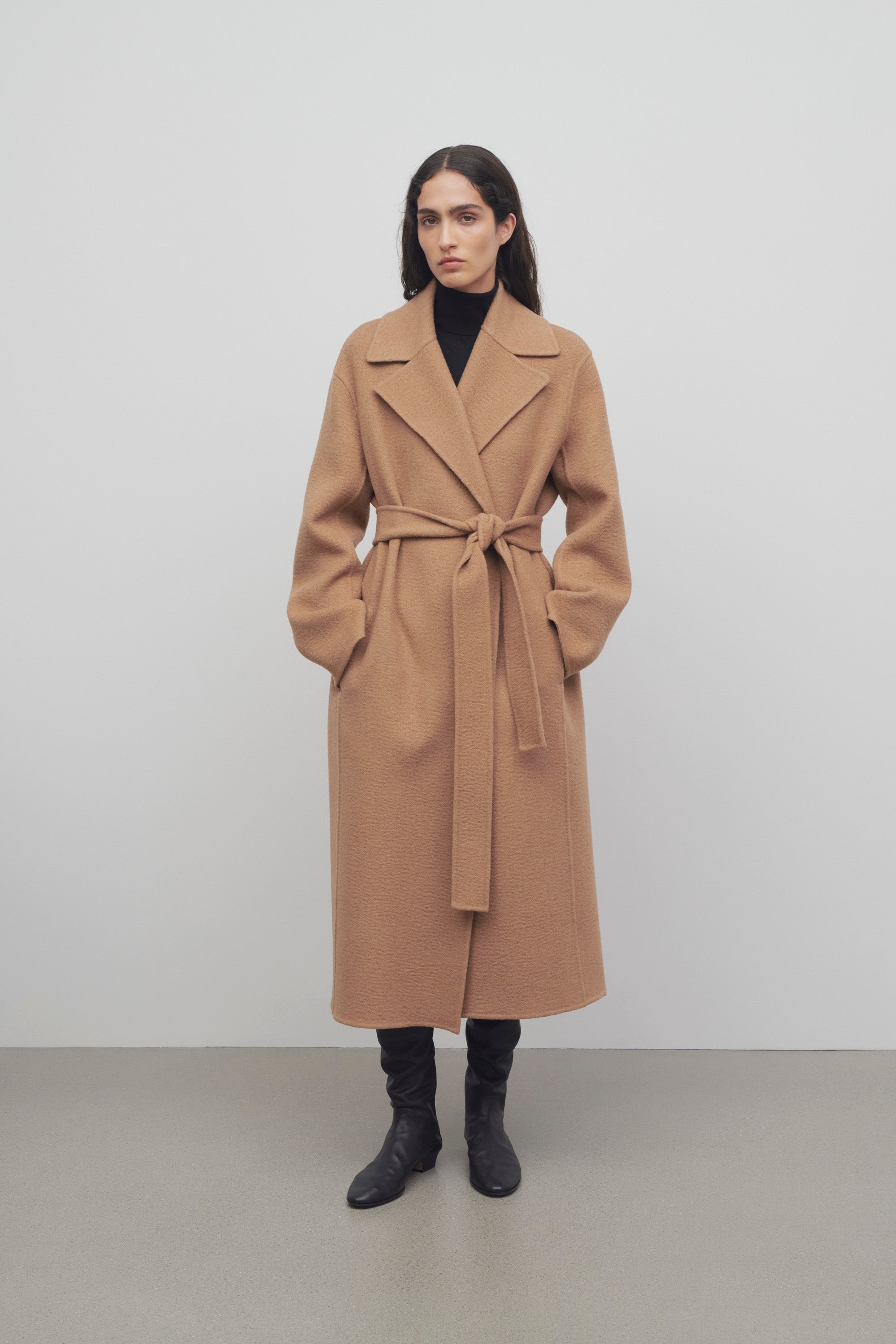 Malika Coat in Cashmere - 3