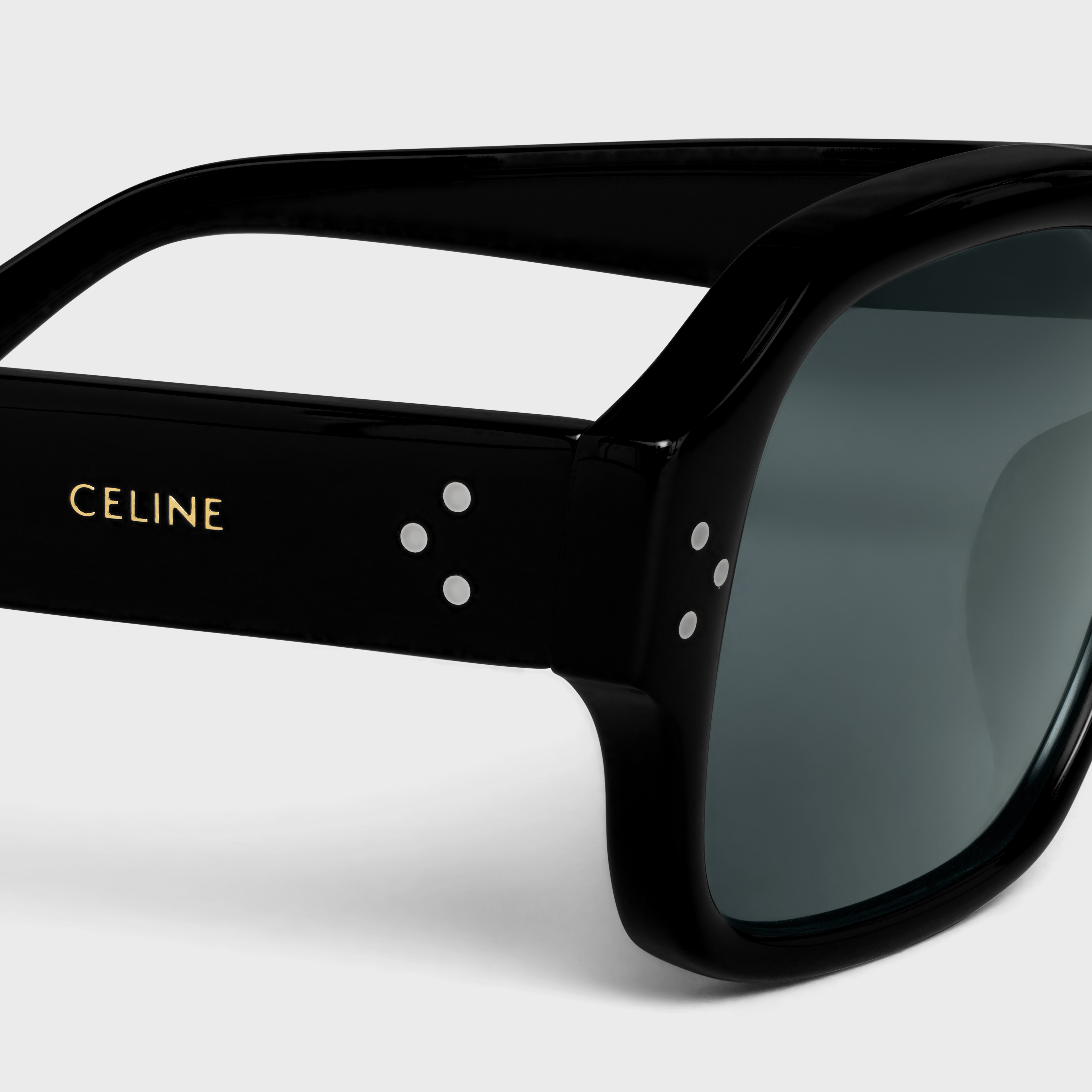 Black Frame 49 Sunglasses in Acetate - 4