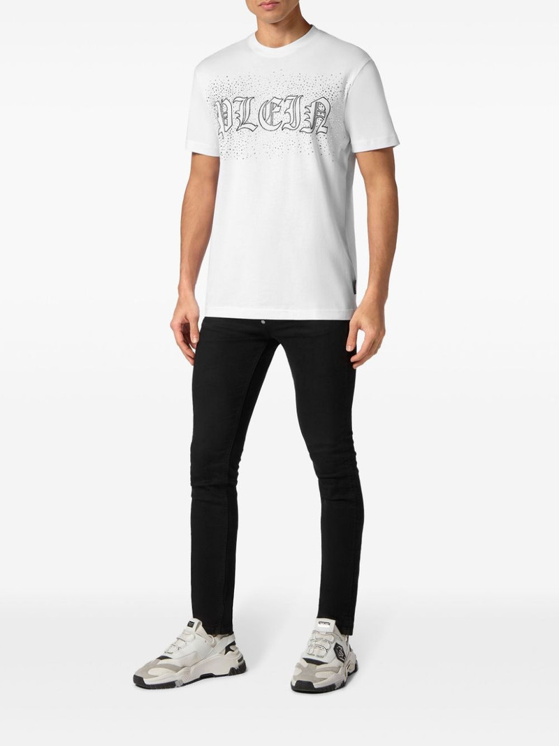 PHILIPP PLEIN logo-embellished cotton T-shirt outlook