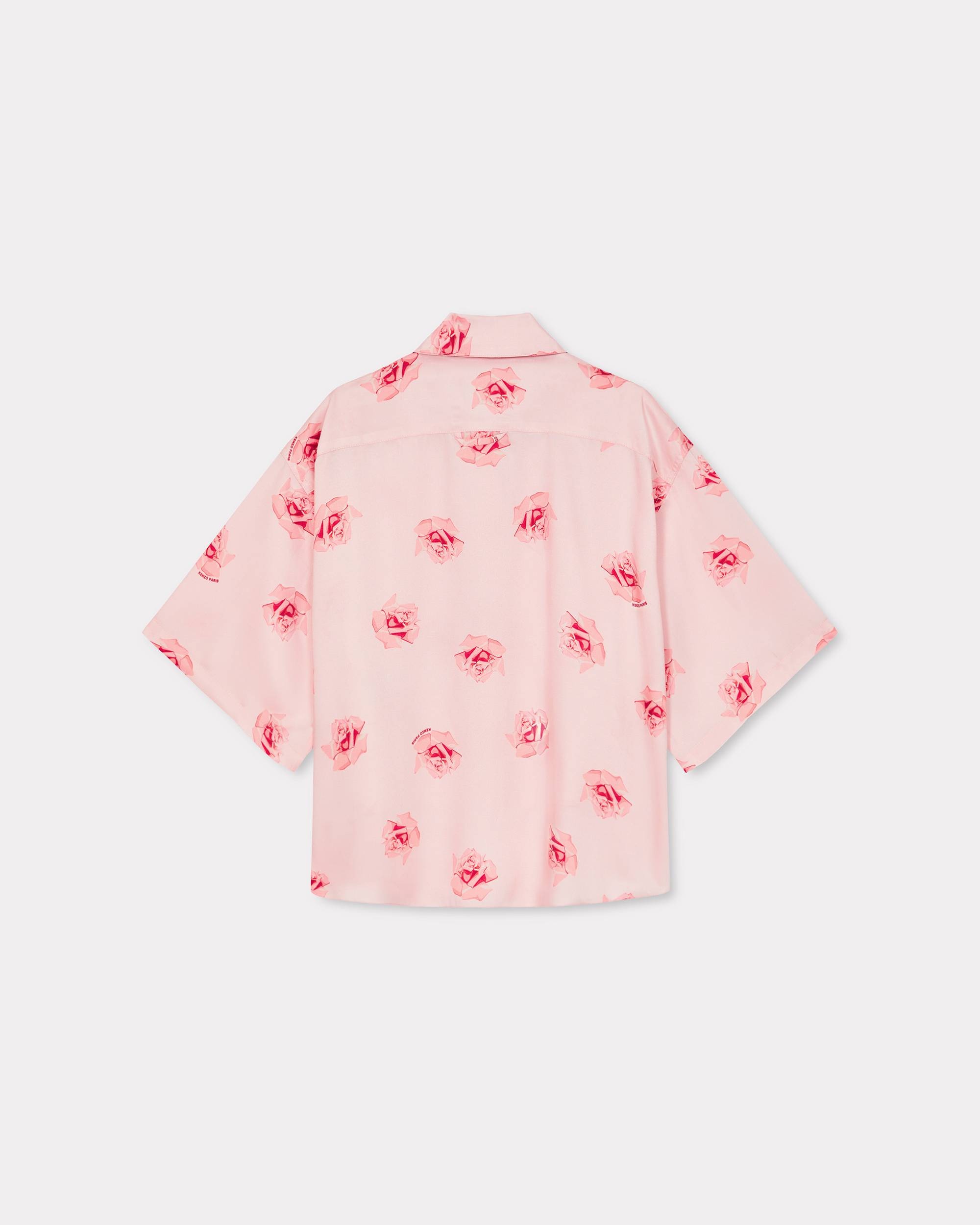 'KENZO Rose' cropped dropped shoulders shirt - 2