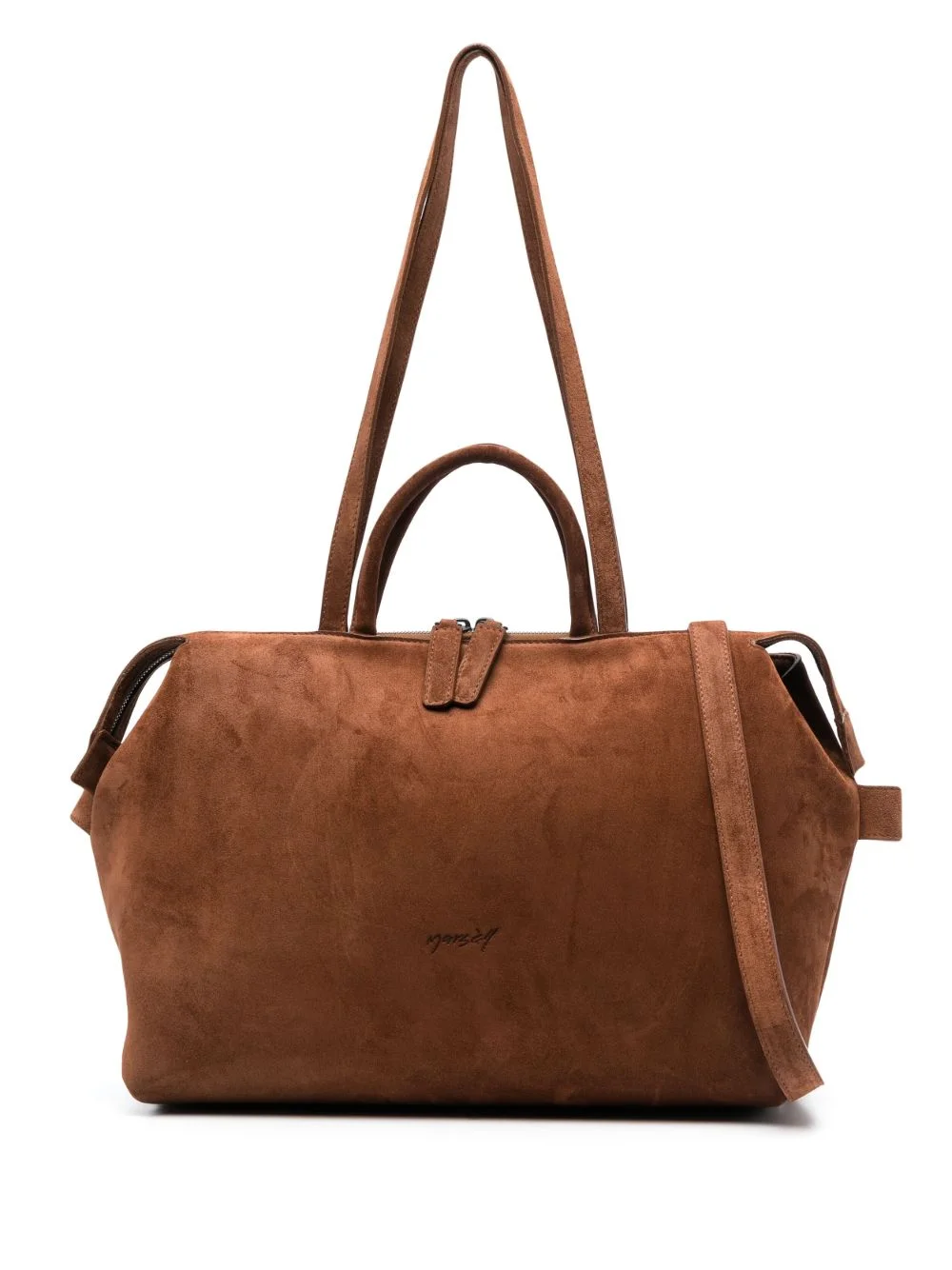 4 calf suede tote bag - 1