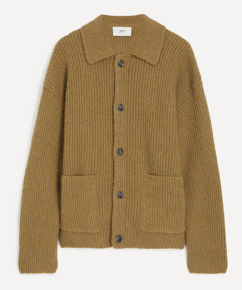 Chunky Ribbed Knit Cardigan 1