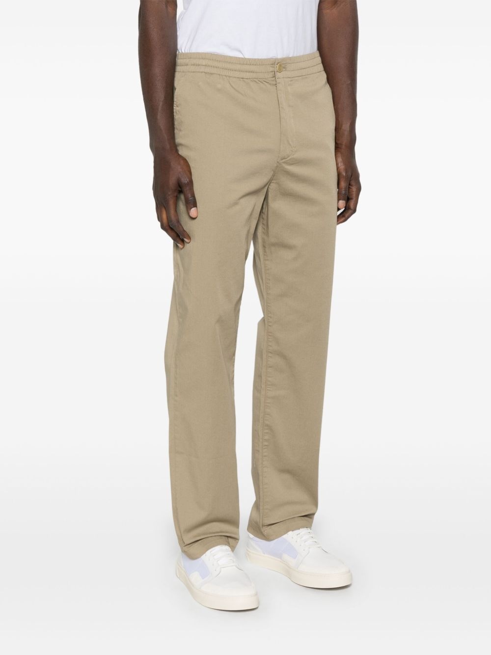 logo-patch trousers - 3