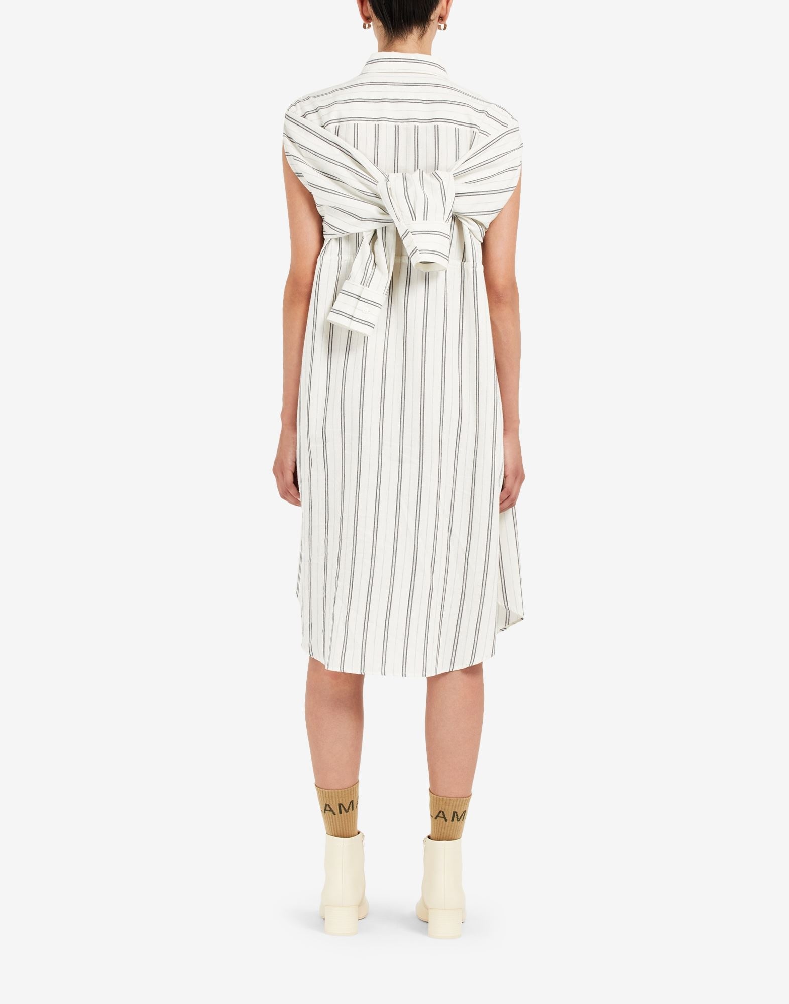 Stripe shirt dress - 4