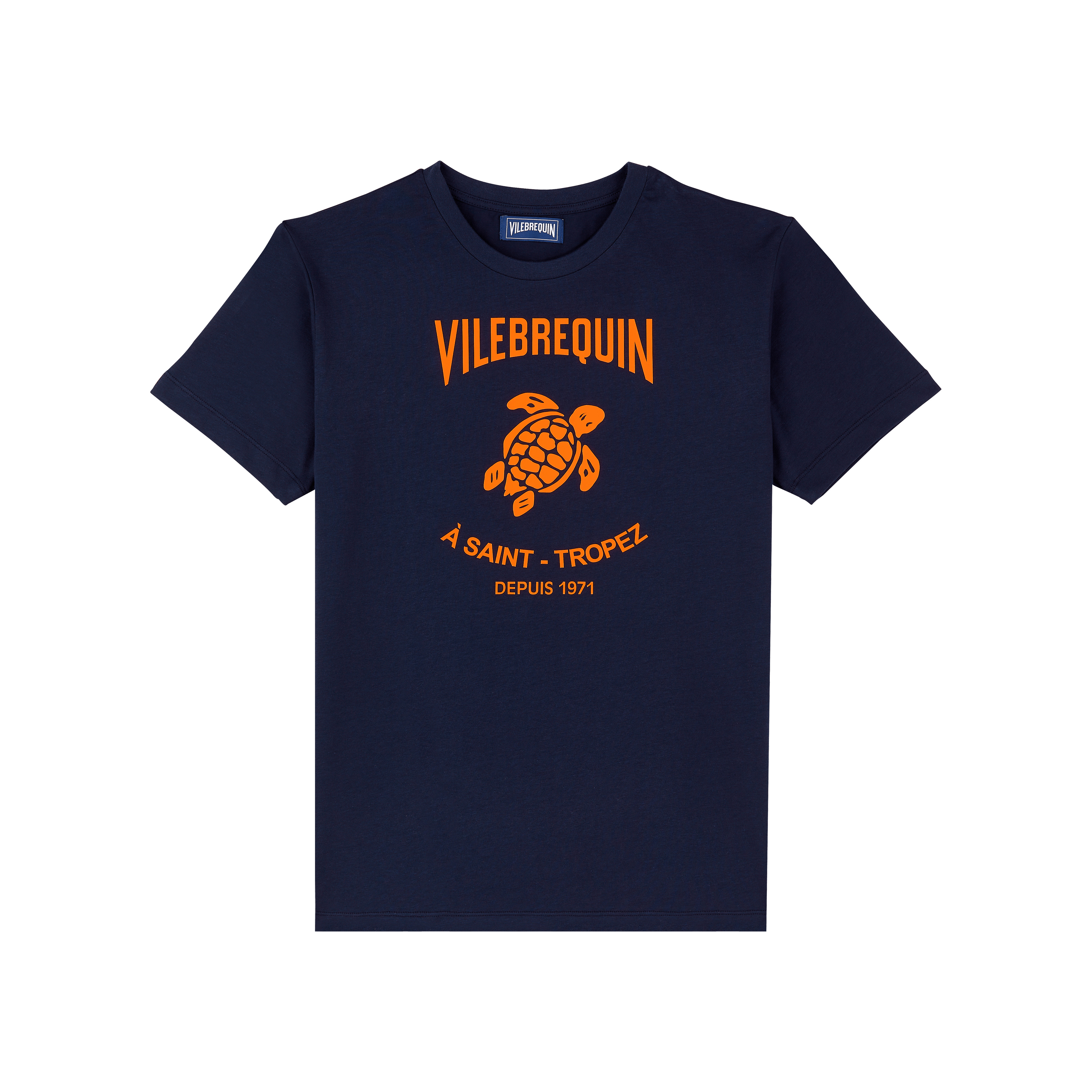 Men Cotton T-shirt Embossed logo - 1