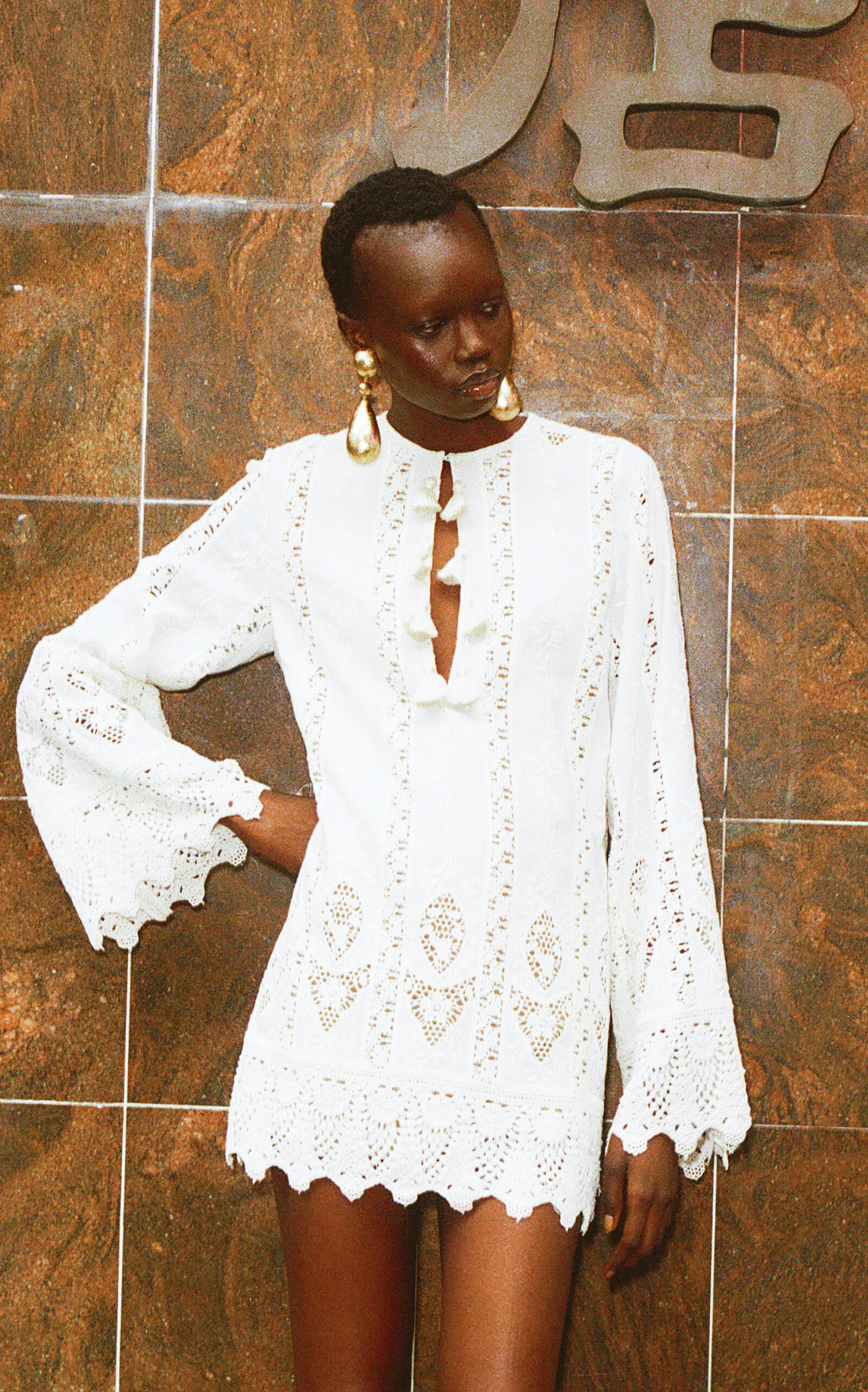 Vision Seeking Mini Dress ivory - 2