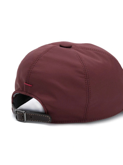 Brunello Cucinelli belted baseball cap outlook