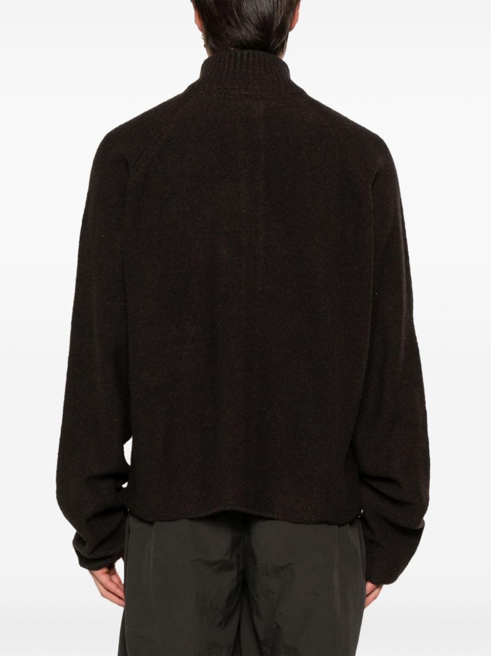 zip-up cardigan - 4