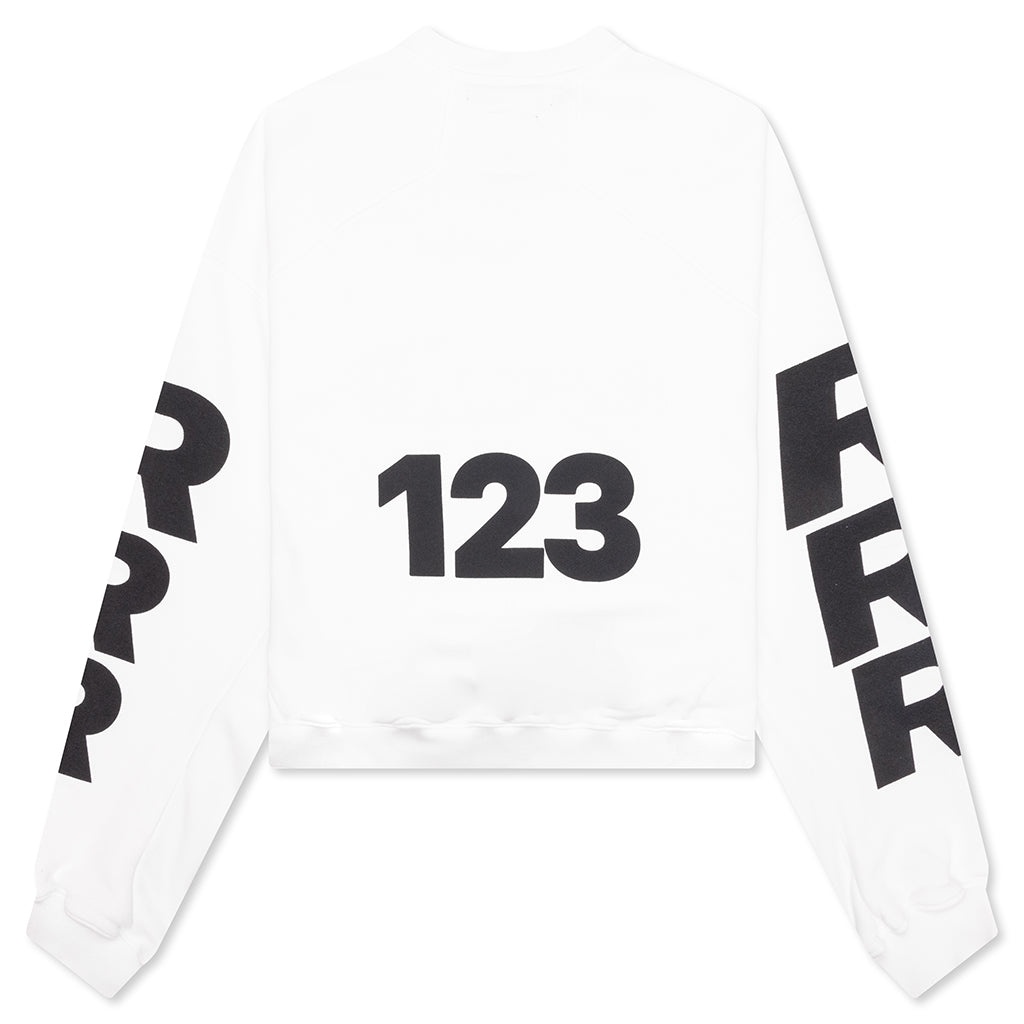 USO-123 CVA CREWNECK - MAX WHITE - 2
