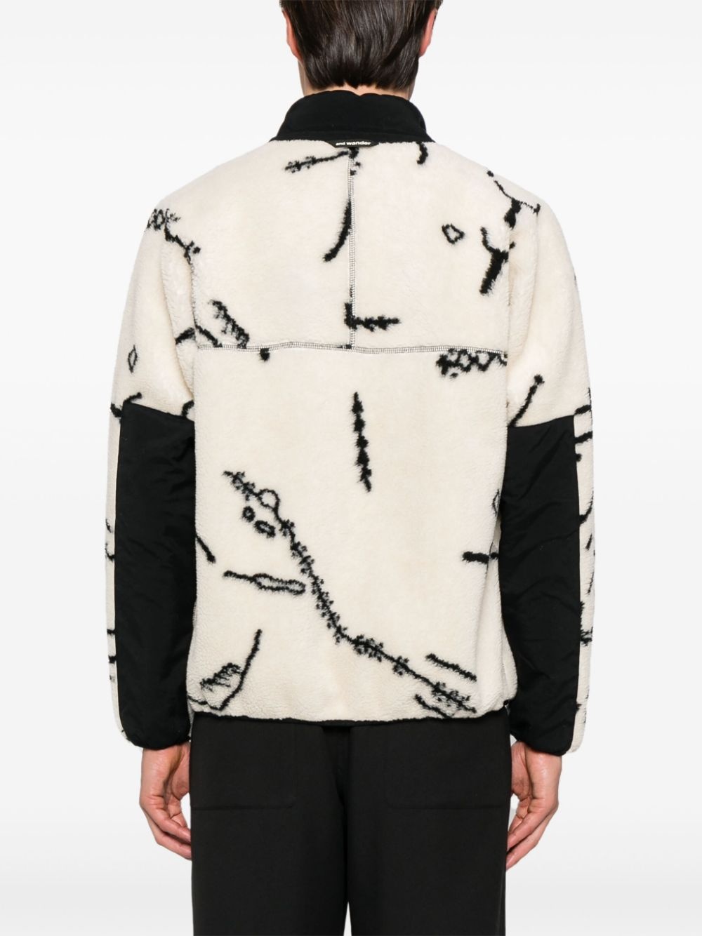 Map Key Boa jacket - 4