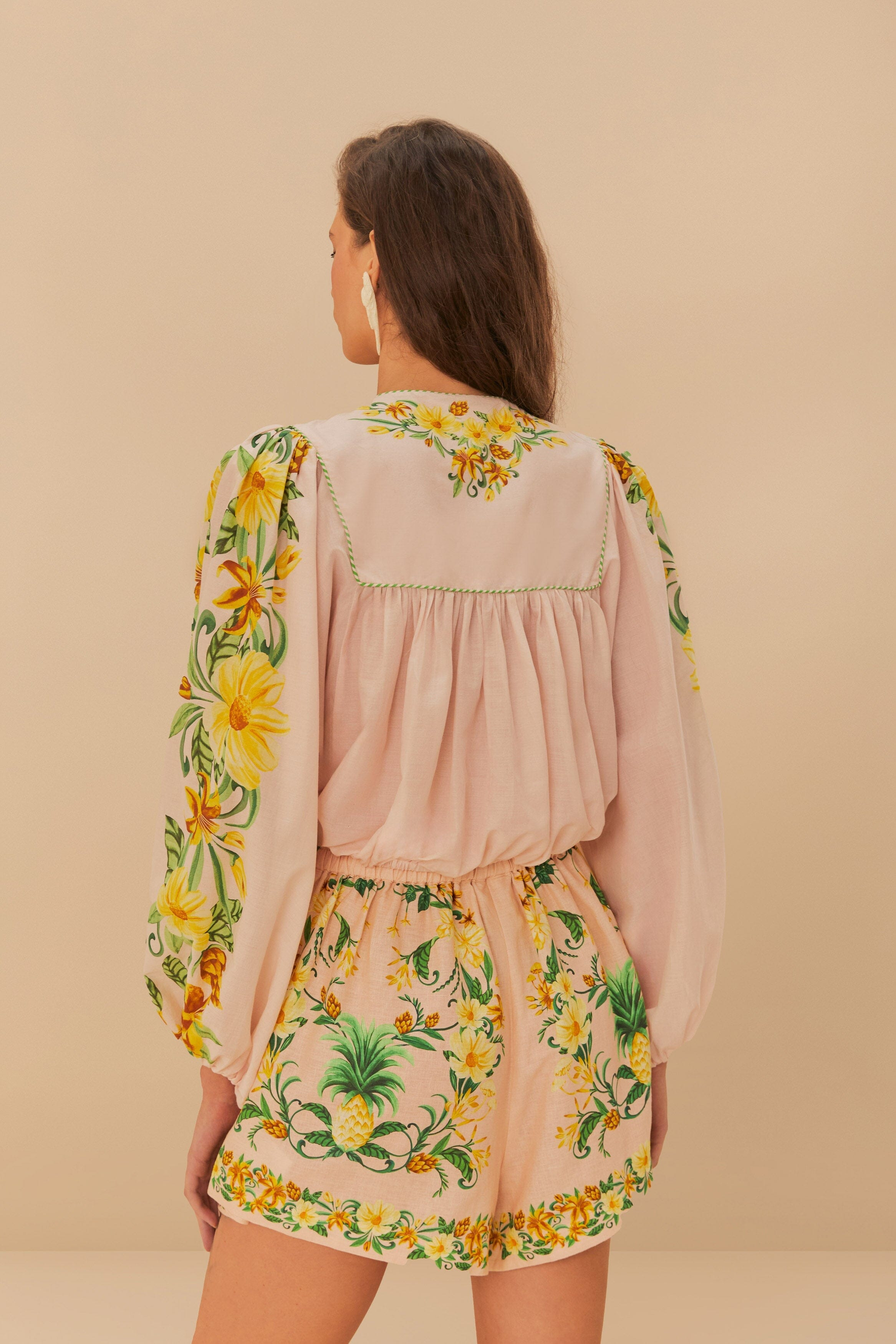 Pink Botanical Beauty Lenzing™ Ecovero™ Euroflax™ Shorts - 4