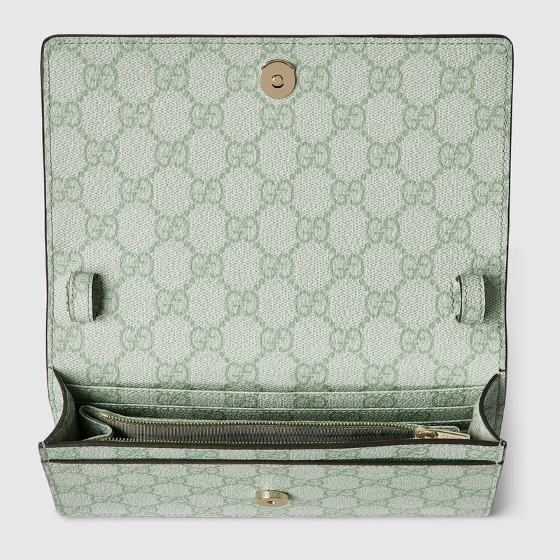GG Emblem chain wallet 6