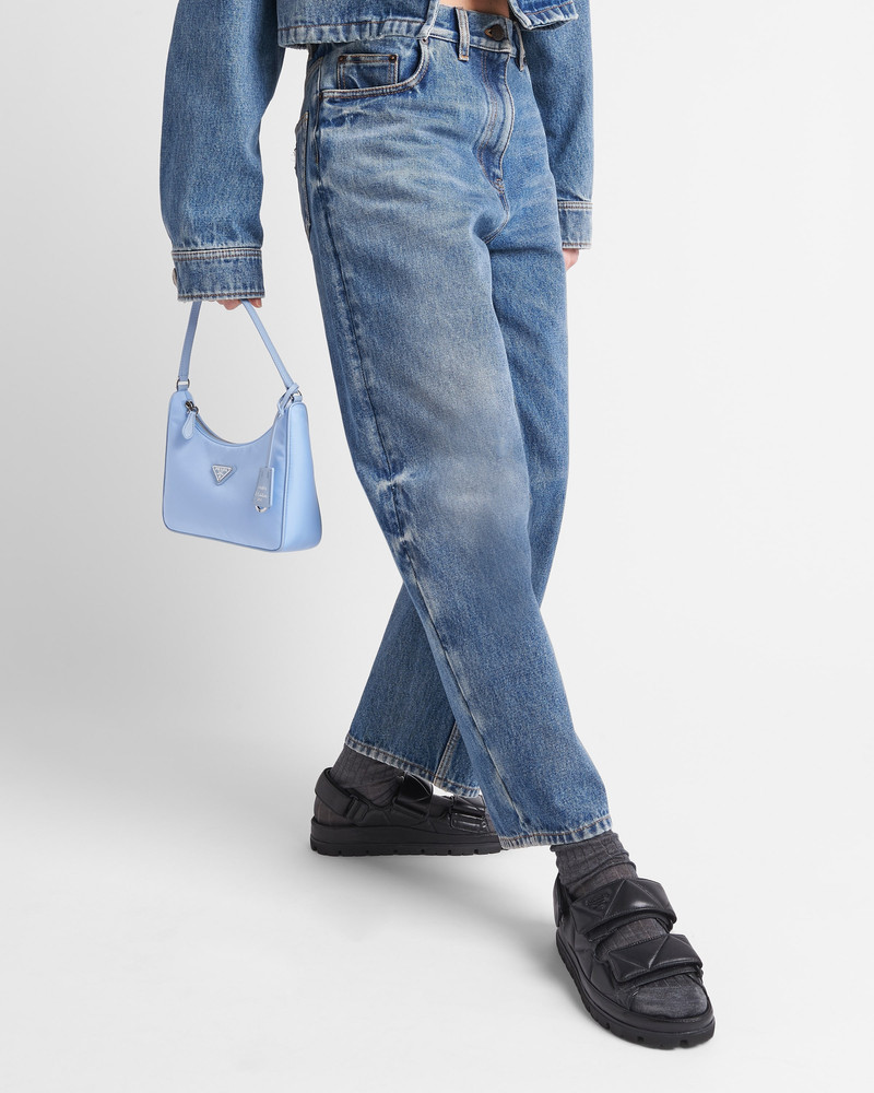 Prada Padded nappa leather sandals outlook