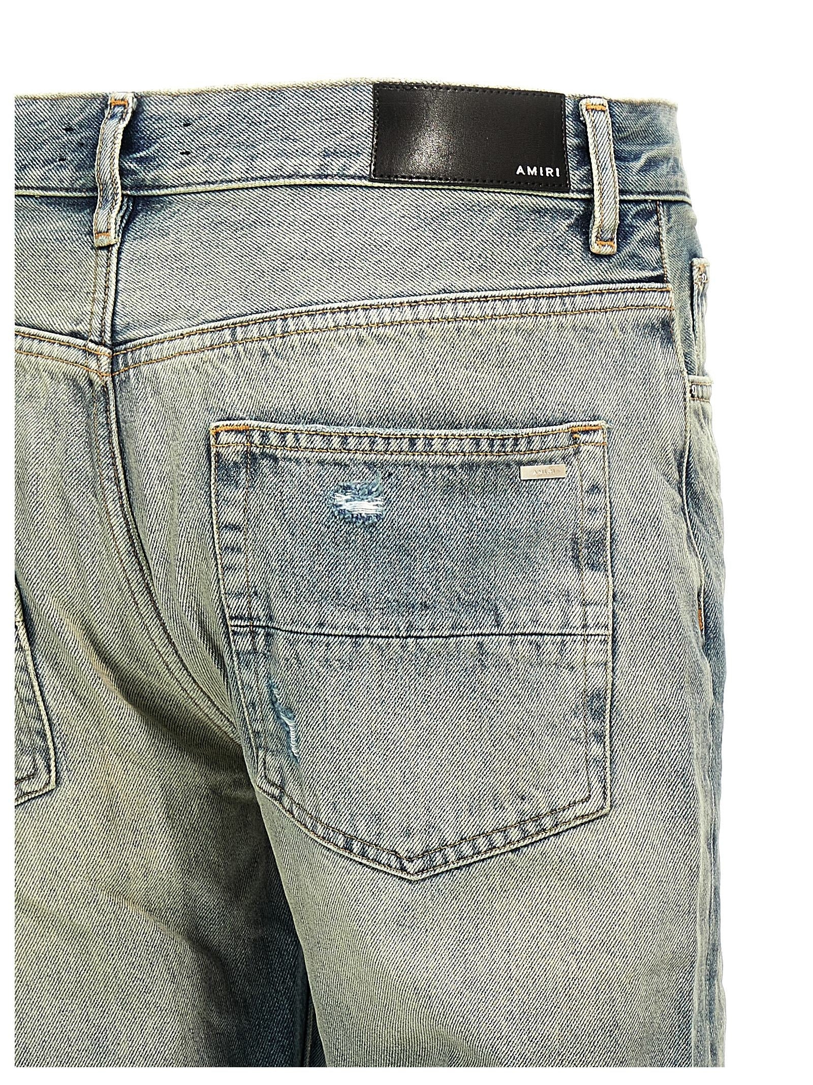 Released Hem Jeans Blue - 4