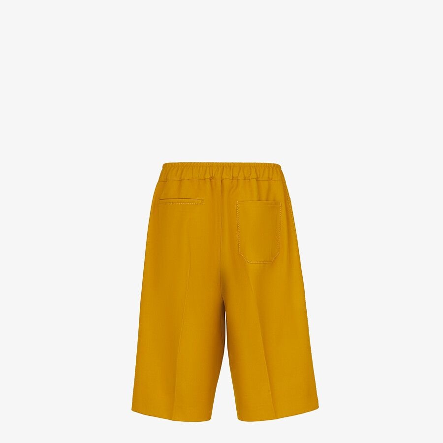 Yellow wool pants - 2