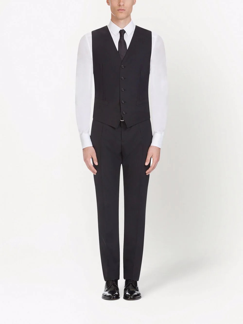 tailored tapered-leg trousers - 2