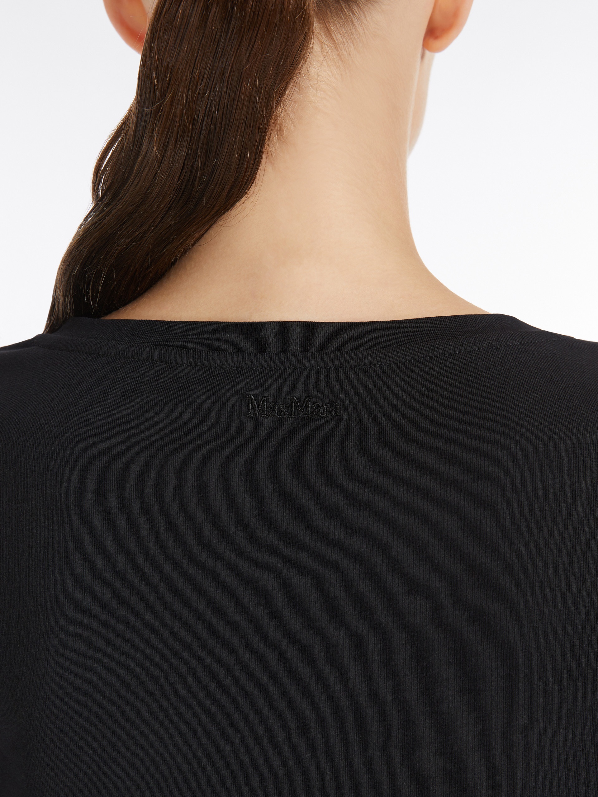 DURATA Jersey boat-neck T-shirt - 5