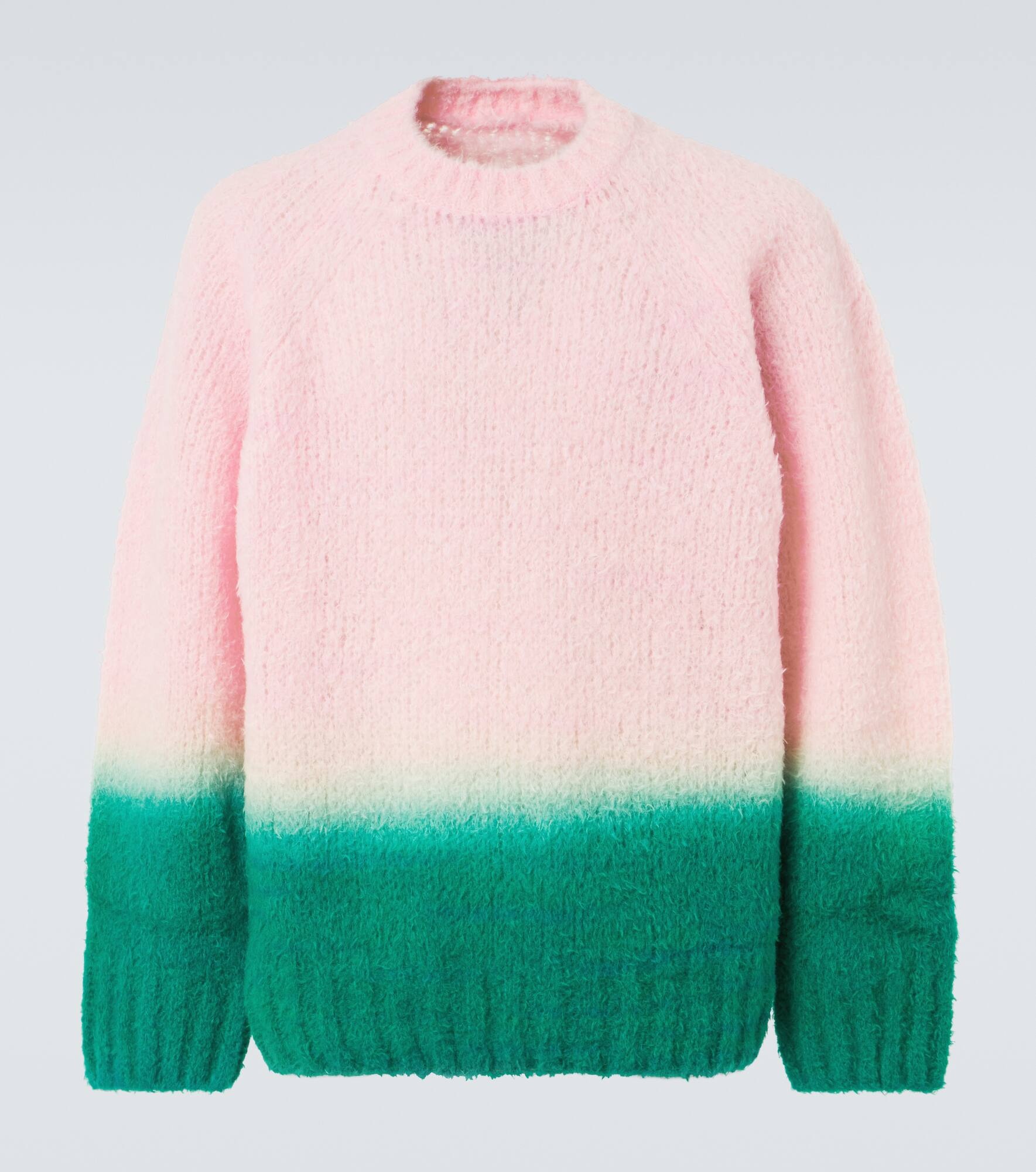 Gradient wool-blend sweater - 1