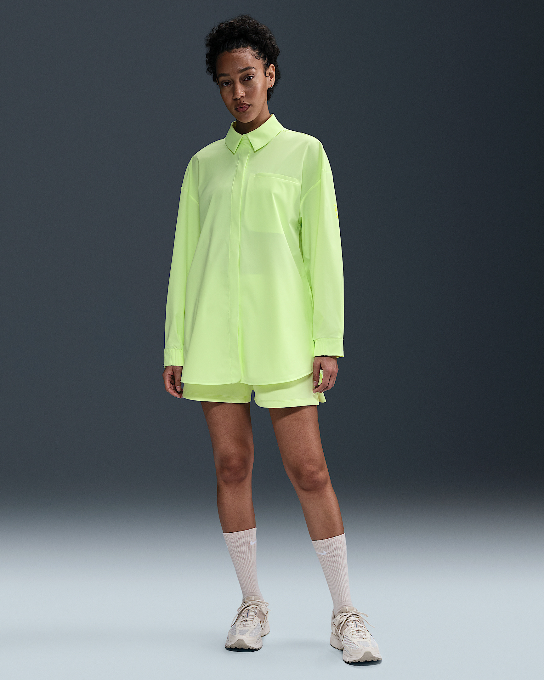 Nike 24.7 PerfectStretch Women's Dri-FIT Oversized Long-Sleeve Shirt - 4