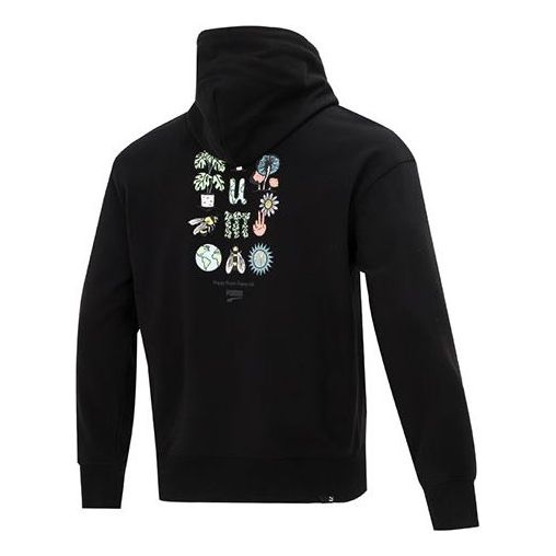 PUMA Downtown Graphic FZ Jacket Black 535178-01 - 2