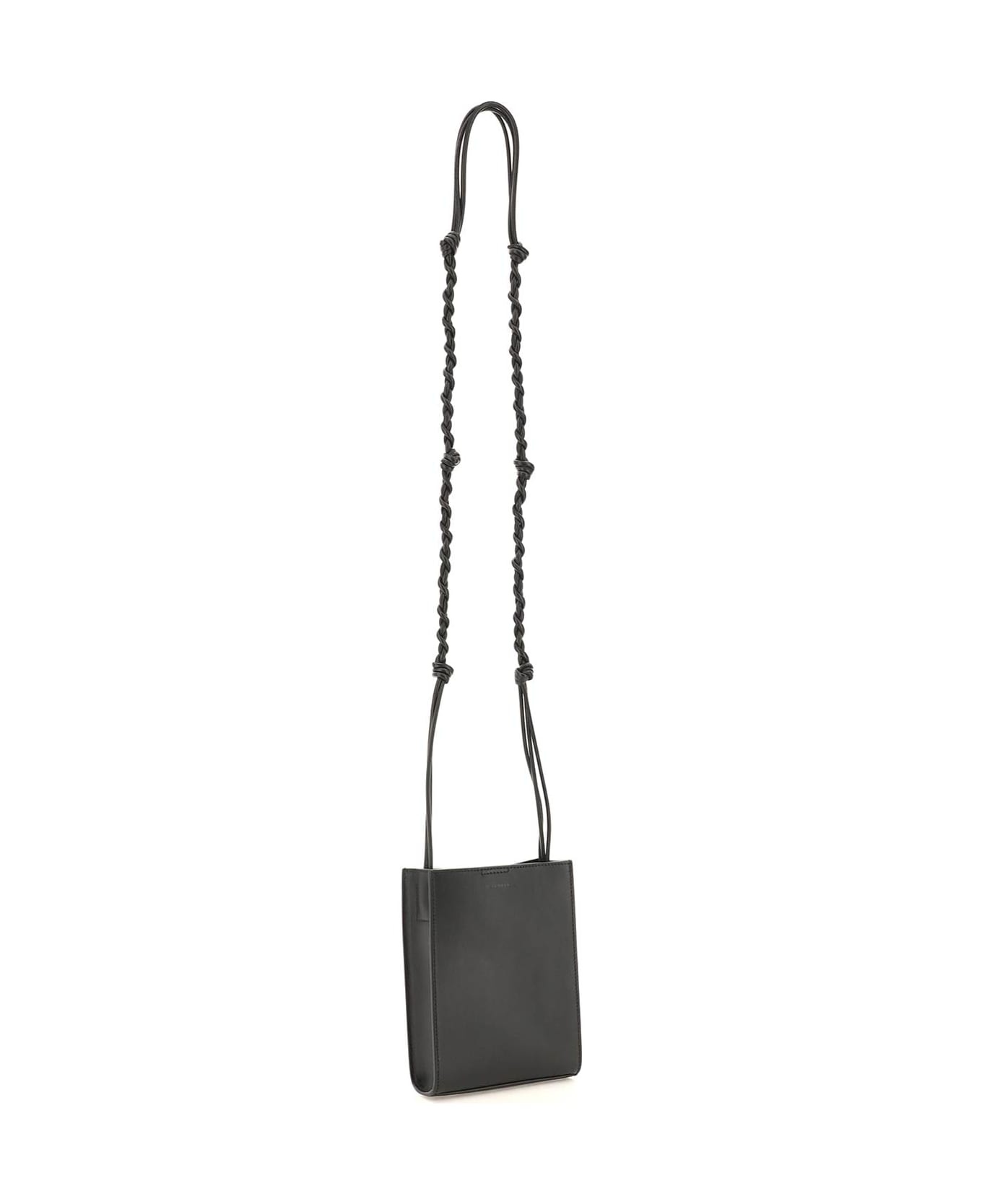Tangle Crossbody Bag In Black Leather - 3