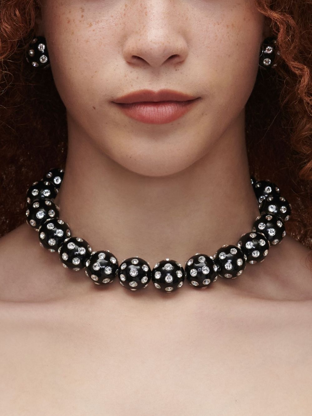 Polka Dot Statement necklace - 2