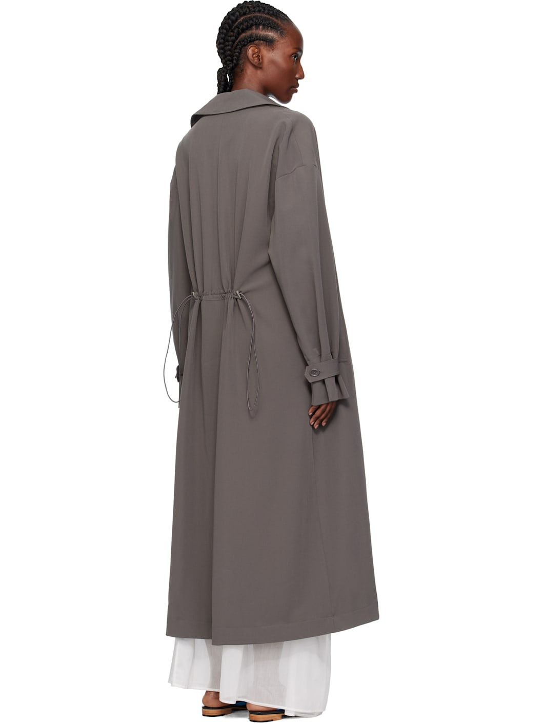 Gray Elemental Marianne Trench Coat - 3