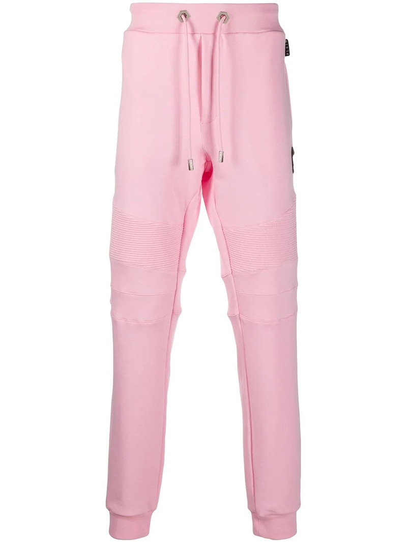 track pants with quilted detailing 1