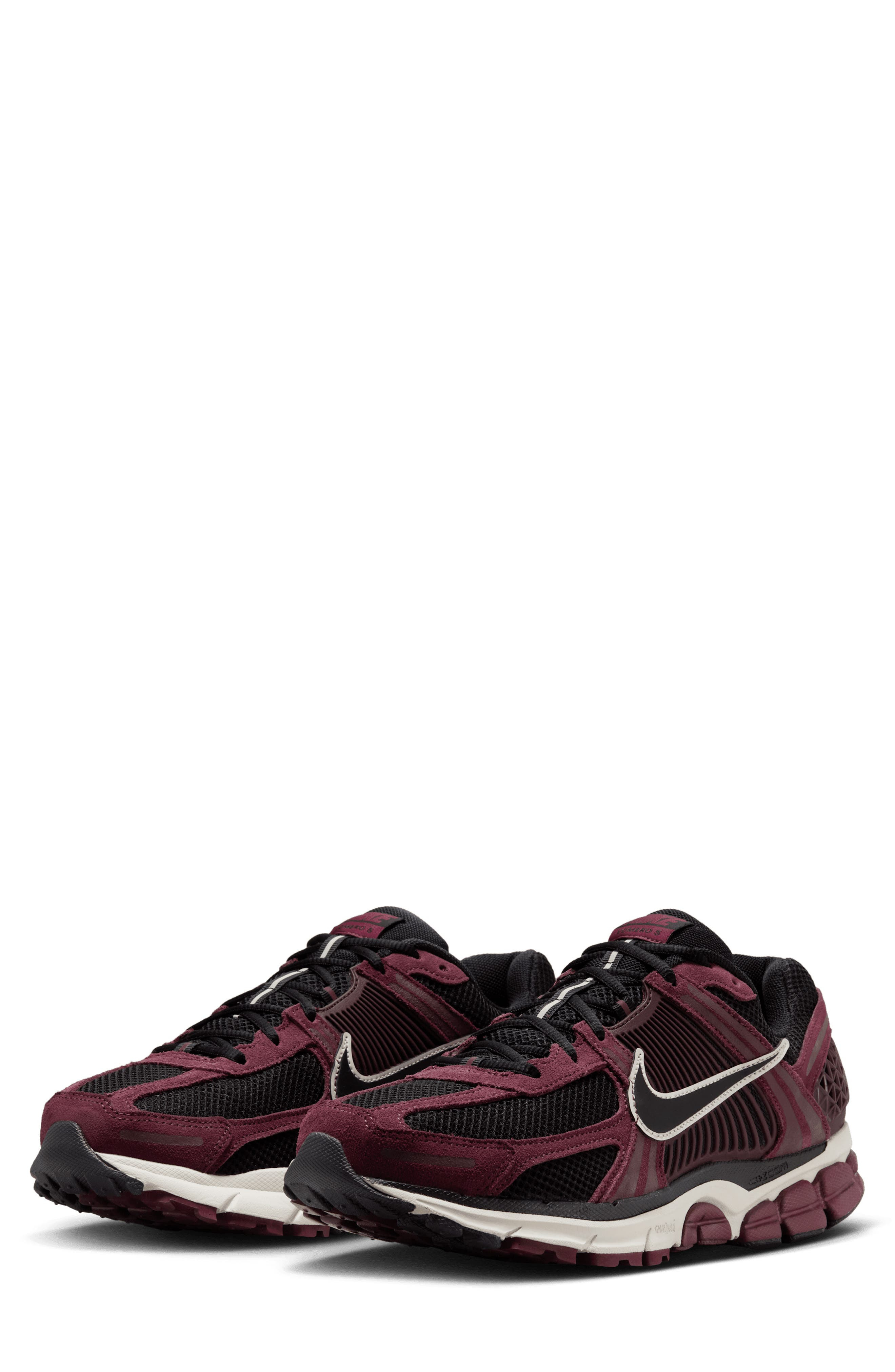 Nike Zoom Vomero 5 Premium Sneaker in Dark Team Red/Black at Nordstrom - 1