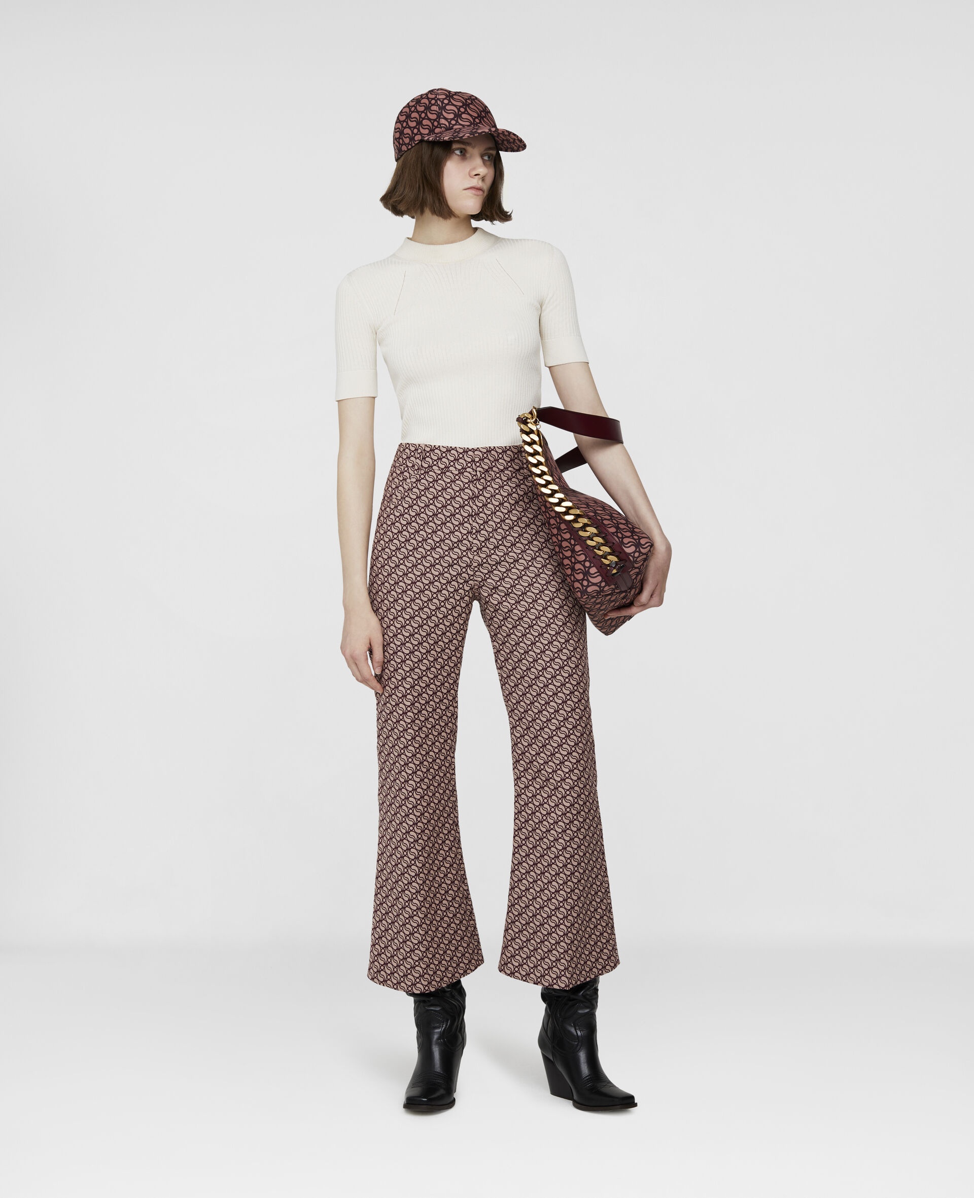 S-Wave Jacquard Tailored Trousers - 2