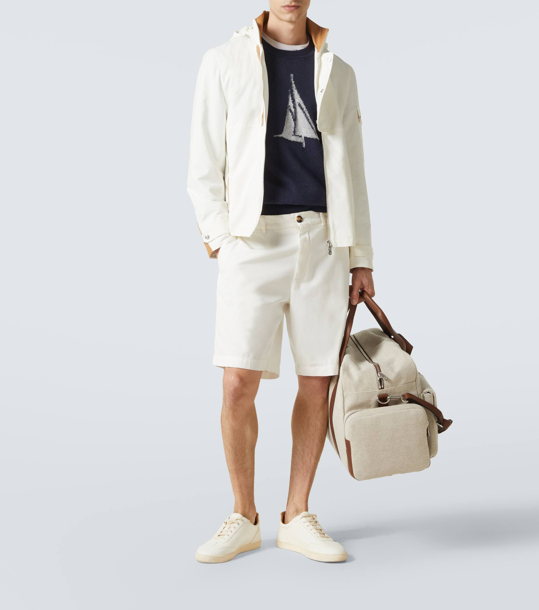 Cotton-blend jacket - 2