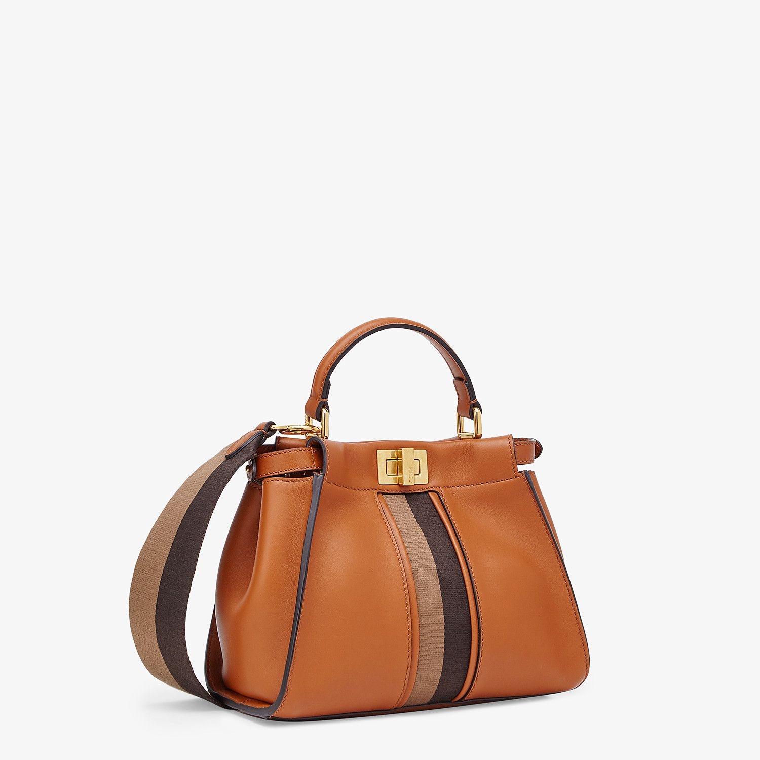  Brown leather bag - 3