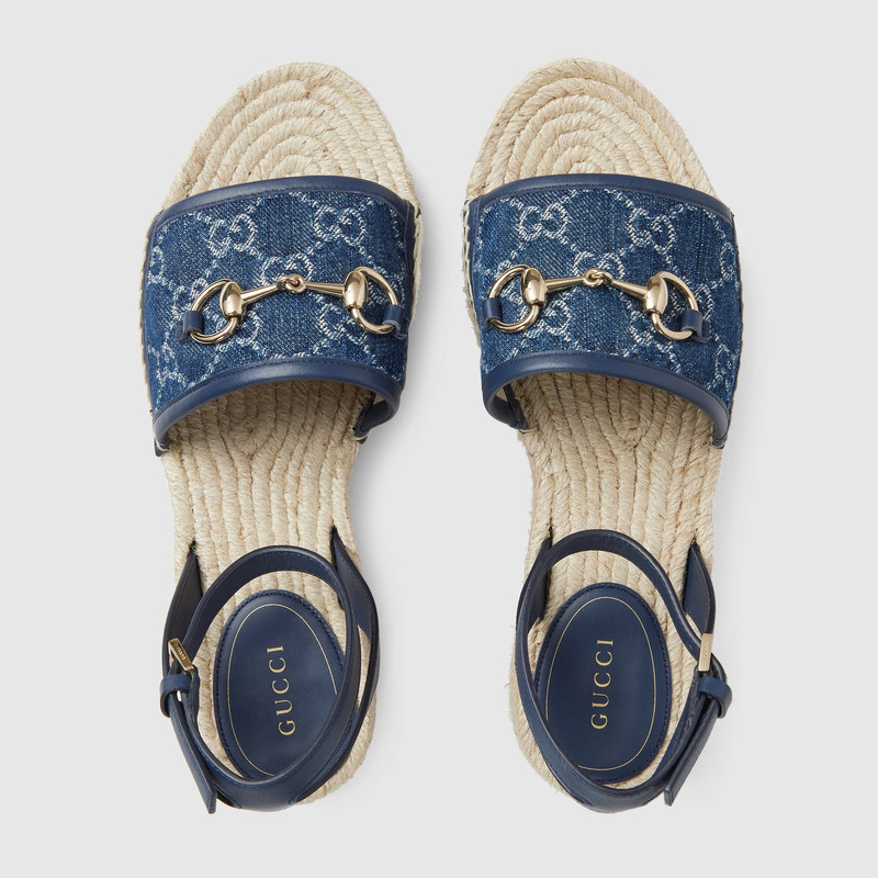 Women's flatform espadrille with Horsebit 5